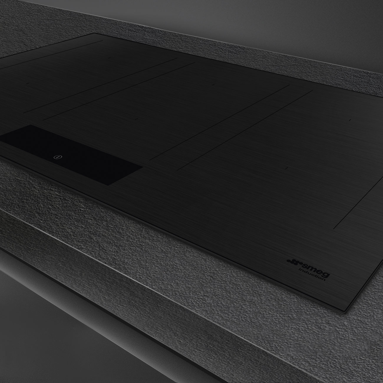 Индукционная варочная поверхность Smeg SIM3864MB