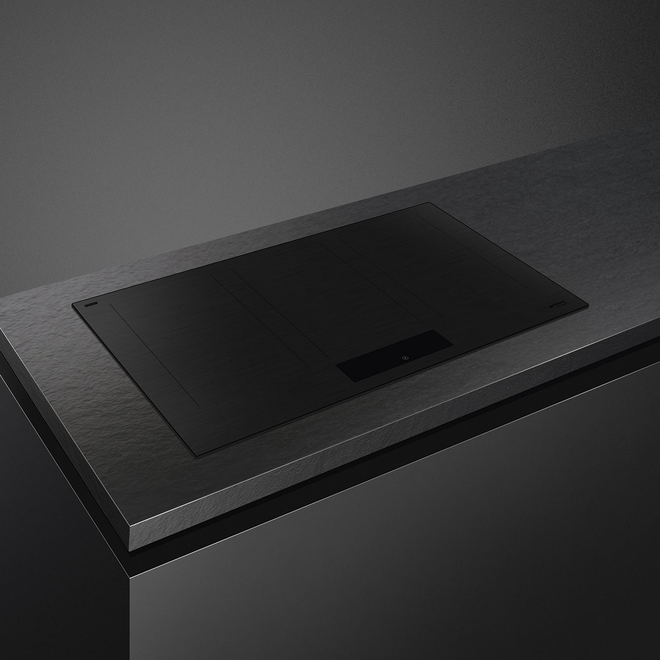 Индукционная варочная поверхность Smeg SIM3864MB